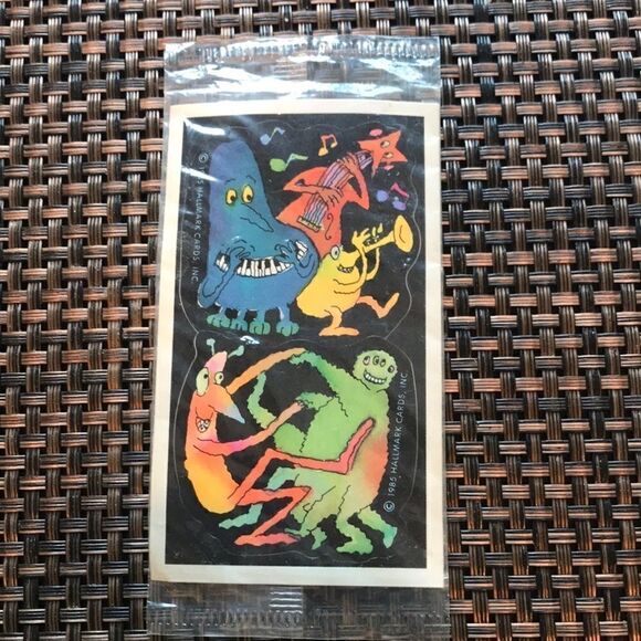 vintage Stick-R-Treats musical monsters 1985 - Picture 1 of 8
